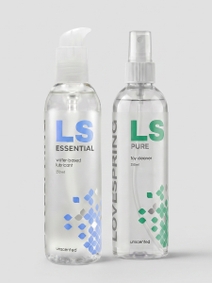 Lovespring Lubricant and Toy Cleaner Care Set