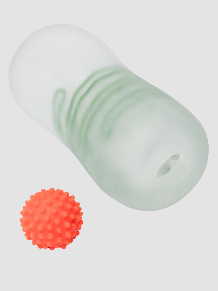 Lovehoney Transparenter Masturbator mit Spiralstruktur