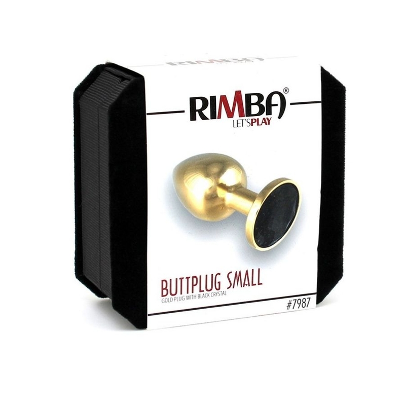 Anal Gold Plug mit Kristall (S) kaufen • AMORANA Sex Shop