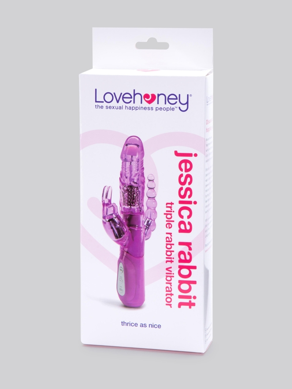 Lovehoney Jessica Rabbit Triple Rabbit Vibrator |amorana