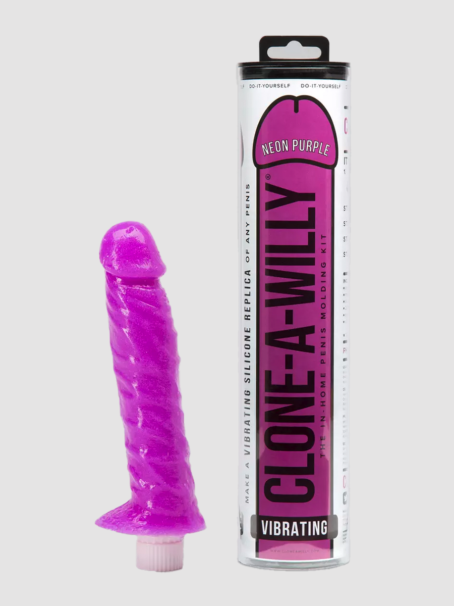 Clone-A-Willy Neon Purple