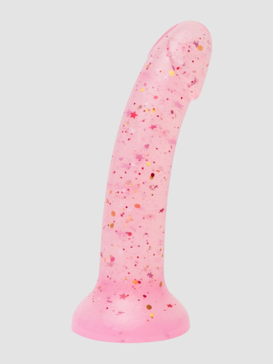Lovehoney Glittering G-Spot Dildo with Suction Cup