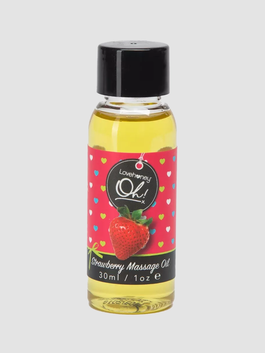 Strawberry Lickable Massage Oil