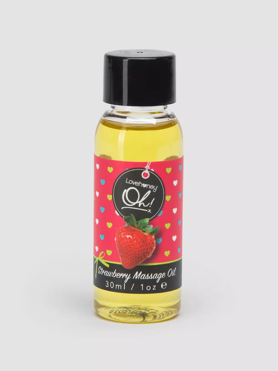 Strawberry Lickable Massage Oil