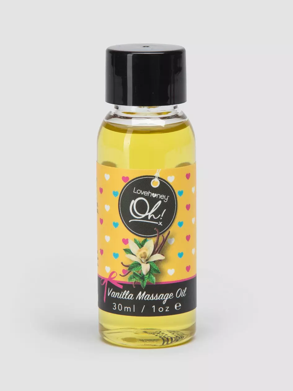 Vanilla Lickable Massage Oil 