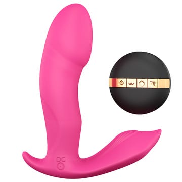 marc dorcel secret clit pink vibrator mit fernbedienung amorana closeup