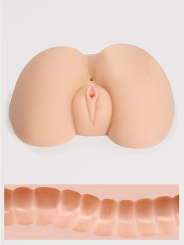 THRUST Pro Xtra Taylor Ribbed Realistic Vagina and Ass