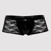 LHM Wet Look and Lace Boxer Shorts