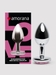 Amorana Love Plug Anal en Forme de Cœur Incrusté de Bijoux