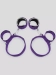 Purple-Reins Oberschenkel-, Hand- und Fussfesseln