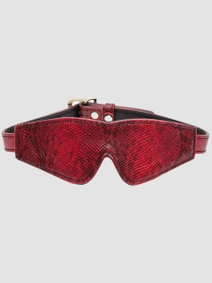 Bondage Boutique Faux Snakeskin Blindfold