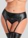 Lovehoney Fierce Wet Look Suspender Belt
