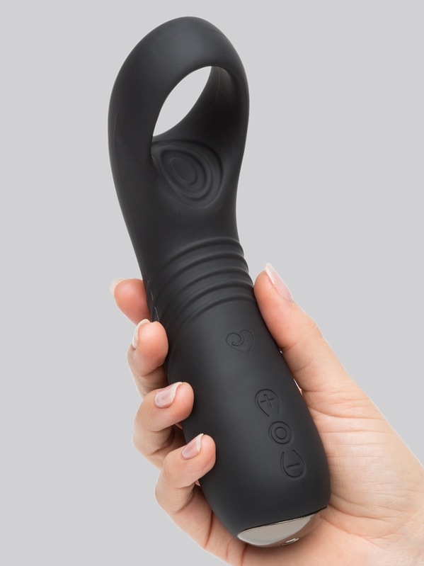 Desire Luxury 20 Function Vibrating Male Stroker (Black) |amorana Desire Luxury 20 Function Vibrating Male Stroker (Black) |amorana