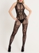 Lovehoney-Lingerie Lace and Fishnet Crotchless Basque Bodystocking Bodystocking