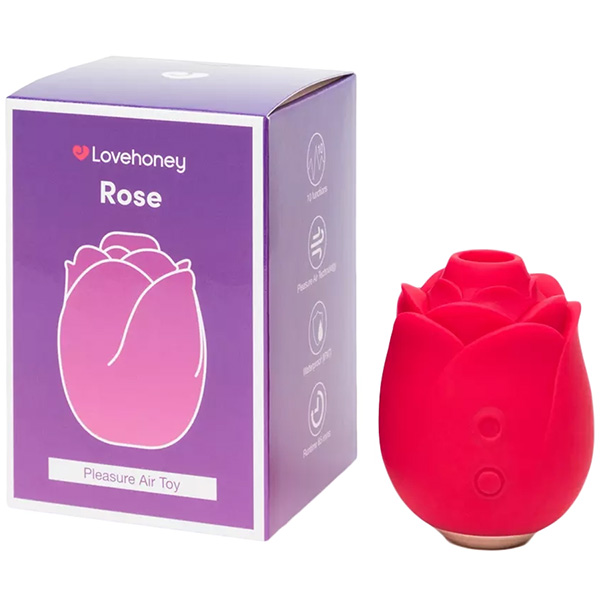 Lovehoney Rose Clitoral Suction Stimulator • Auflegevibrator AMORANA