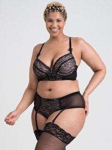 Lovehoney Entice Me Ensemble Soutien-Gorge en Dentelle sans Entrejambe