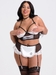 Lovehoney Fantasy Frisky Maid Half Cup Crotchless Costume