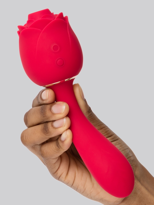 Lovehoney Floral Fantasy Rose 2 in 1 Clitoral Stimulator and G-Spot Vibrator |amorana Lovehoney Floral Fantasy Rose 2 in 1 Clitoral Stimulator and G-Spot Vibrator |amorana