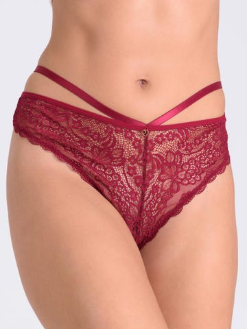 Lovehoney Late Night Liaison Crotchless Thong