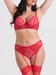 Lovehoney Parisienne Charm Lace Crotchless Bra Set