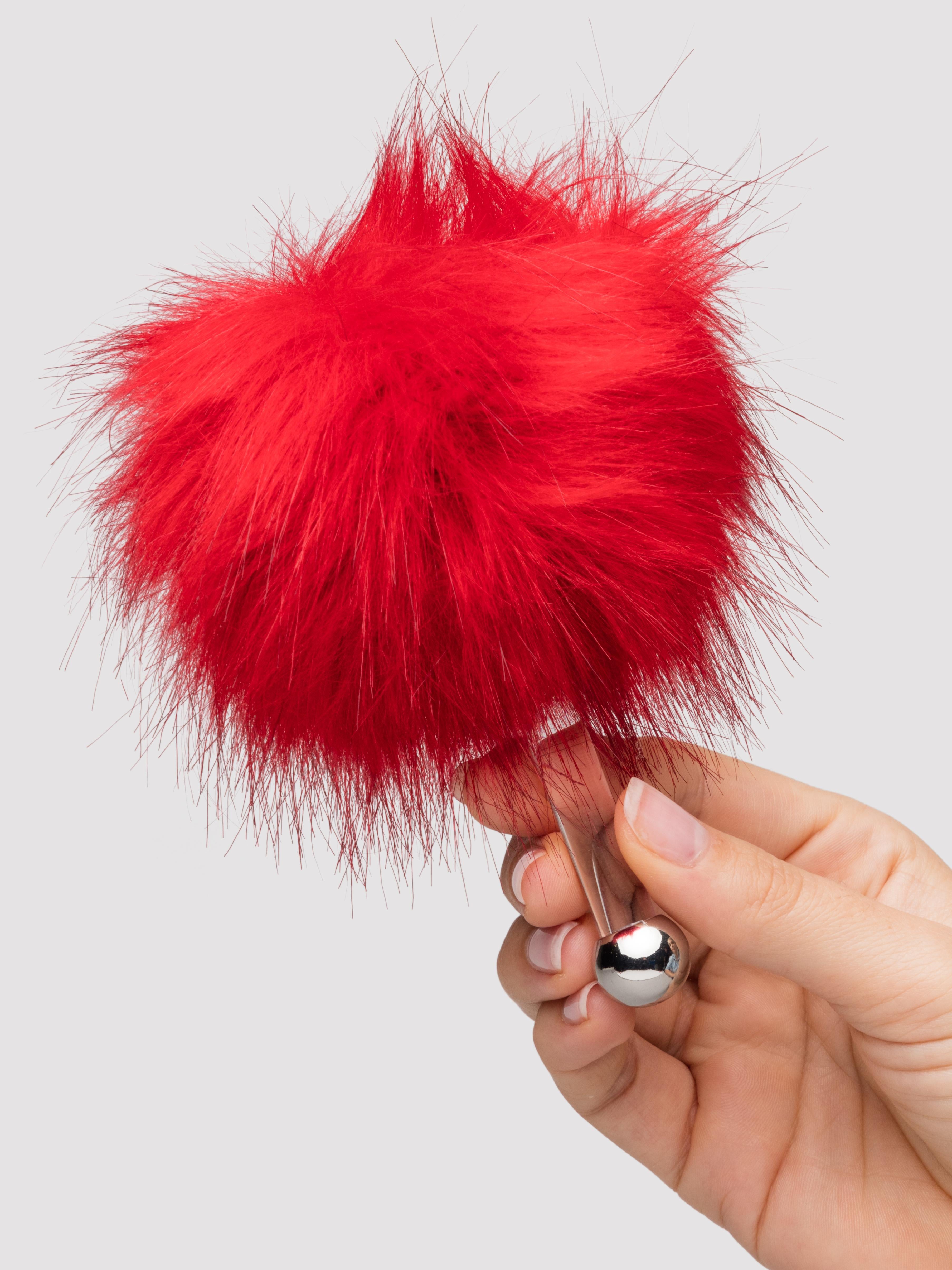 Image of Bondage Boutique Luxury Faux Feather Tickler (red), Rot - Amorana