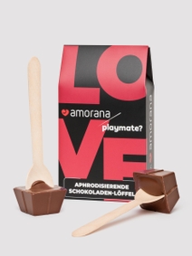 Amorana Love X Playmate Aphrodisierende Schokoladen-Löffel 40g x 2