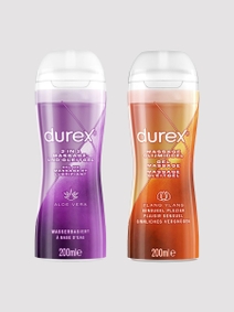 Durex Play 2 en 1 Gel de Massage et Lubrifiant à Base d'Eau