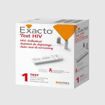 biosynex exacto hiv selbsttest hiv test 1stk unten amorana