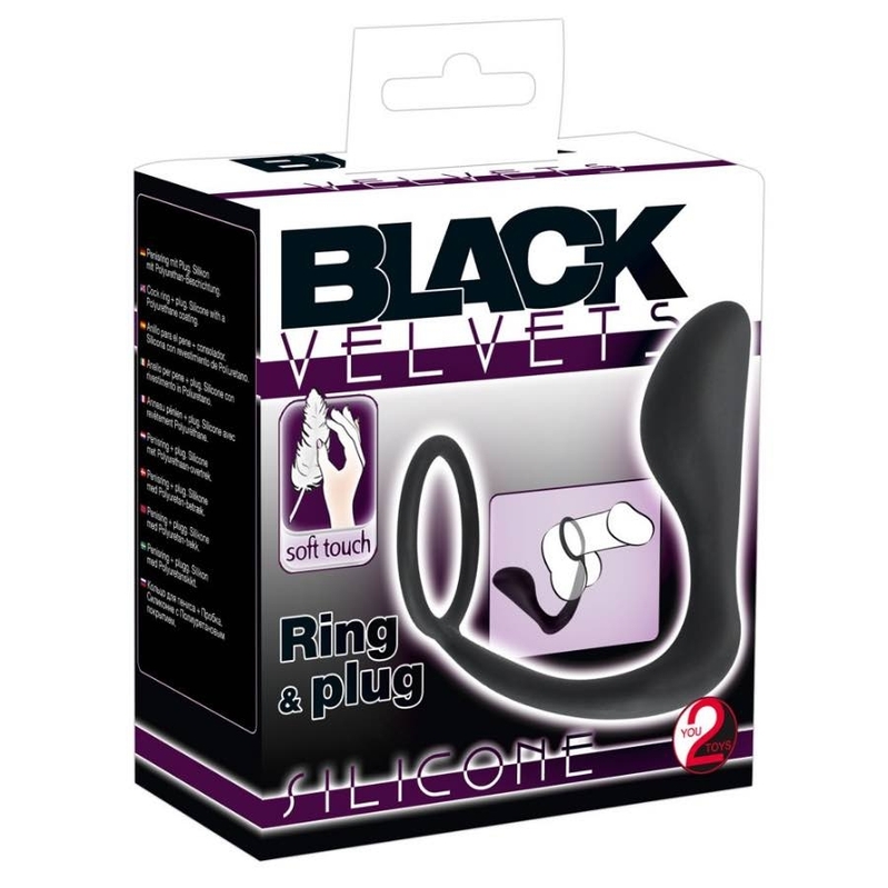Black Velvets Ring & Plug