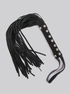 Bondage Boutique Luxuri&ouml;ser Langer Flogger aus Wildleder