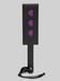 Bondage Boutique Paddle de Spanking en Simili-Cuir avec des Cœurs Violets