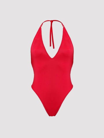 Frauen Badeanzug Ocean in Rot von Caprice Packshot Amorana