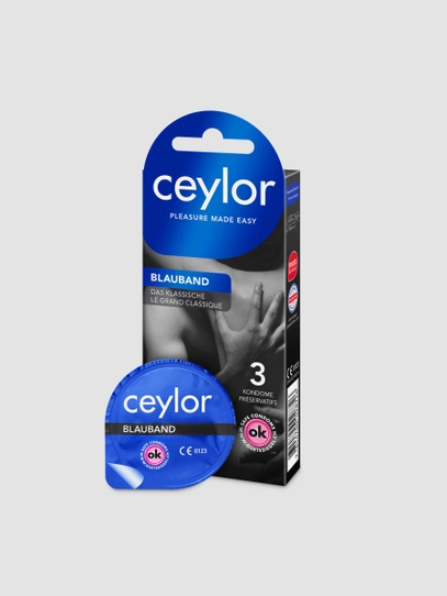 CEY103-Konfi - Ceylor Blauband Classic Condoms