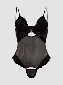 Cottelli Peek-a-Boo Body mit Trägern und Öffnungen
