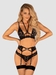Obsessive Alessya Ensemble Lingerie avec Porte-Jarretelles