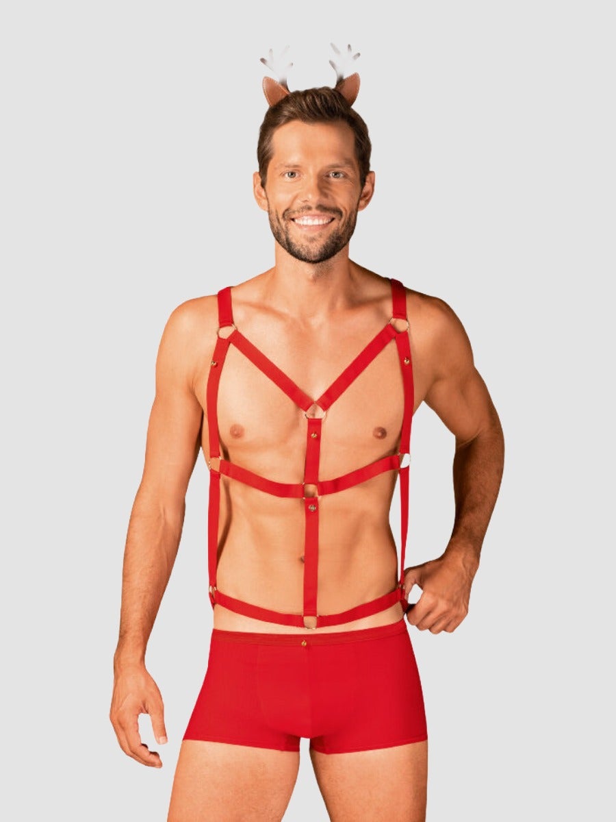 Obsessive Mr Reindy L/XL Dessous Set, L/XL - Amorana