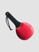 Rouge Leder gepolstertes Tischtennispaddel