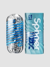 Tenga Spinner Deluxe Manueller Masturbator mit Modell Drops