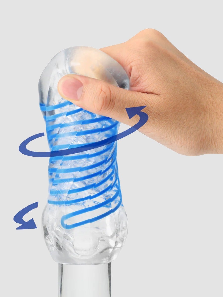 Tenga Spinner Deluxe Manueller Masturbator mit Modell Drops - Amorana