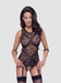 Cottelli Lace Bodysuit with Open Crotch