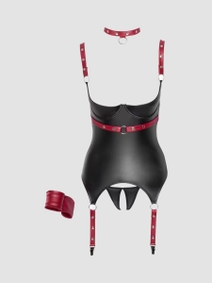 Cottelli Ouvert-Set mit Handschellen