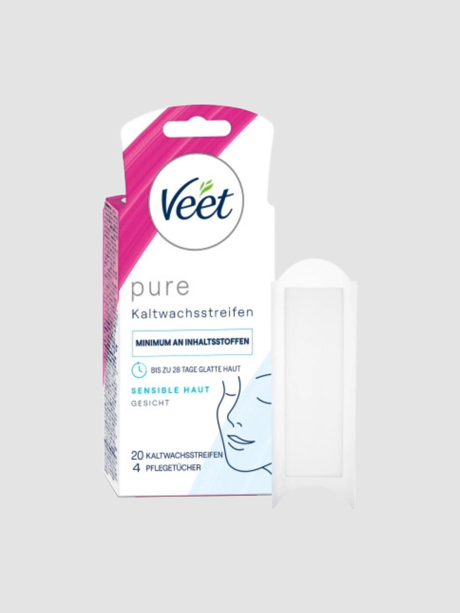 Veet Pure Gesichts-Kaltwachsschreifen  - Amorana