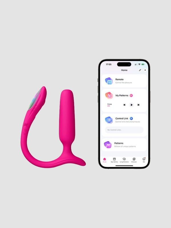 Lovense Lush App-Gesteuerter Vibrierender Anal Plug |amorana