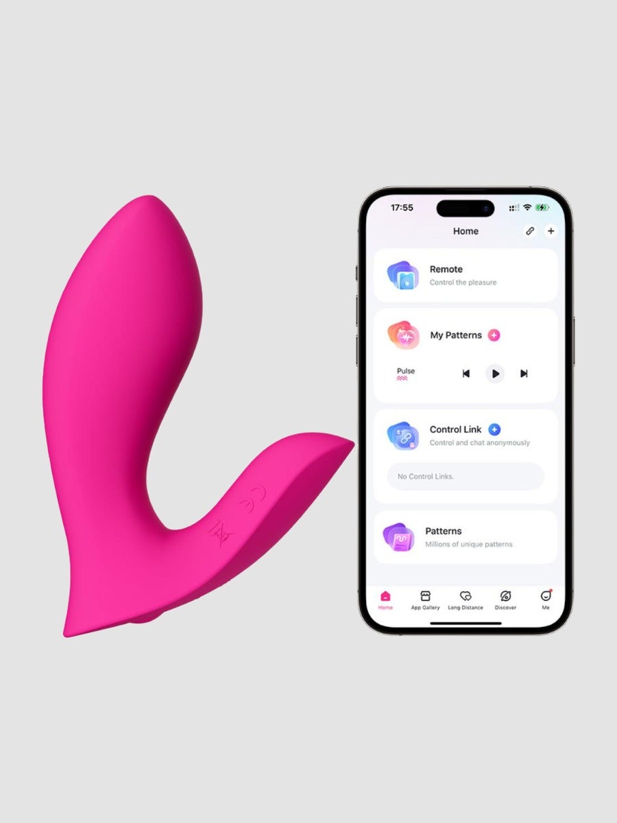 Lovense Flexer Einführbarer App-Gestreuerter Panty Vibrator - Amorana