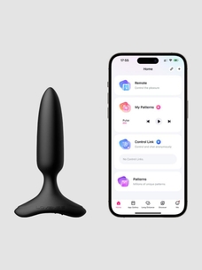 Lovense Hush 2 App-Gesteuerter Vibrierender Anal Plug 