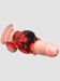 XR-Brands Creature Cocks Hell Hound Silikon Penishülle und Hodenstrecker