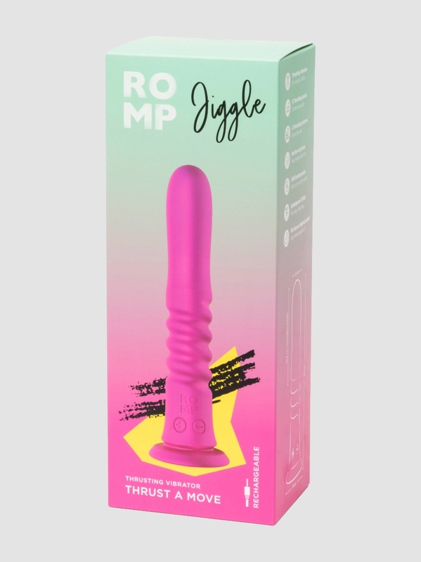 Romp Jiggle Dildo mit Stossfunktion Romp Jiggle Dildo mit Stossfunktion