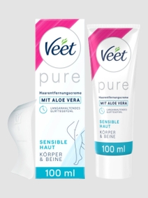 Veet Pure Hair Removal Cream for Sensitive Skin