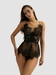 Esotiq Sensual Pardon Body en Dentelle avec Détails en Perles