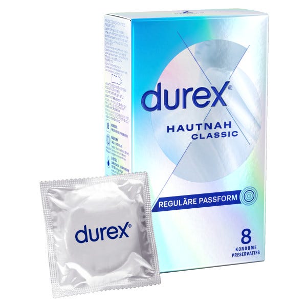 Image of Durex Hautnah Classic Kondome 8 Stk.